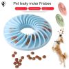 Pet Funny Misfeed Frisbee Toy Bite resistant Molar Pet Dog Chew Bite tpr Dog Interactive Toy dog toy