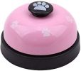 Pet Training Bell Clicker with Non Skid Base, Pet Potty Training Clock, Communication Tool Cat Interactive Device